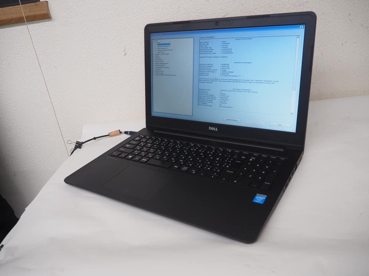 Laptop Dell 3550 i5 5200 - ram 8gb - SSD 128gb